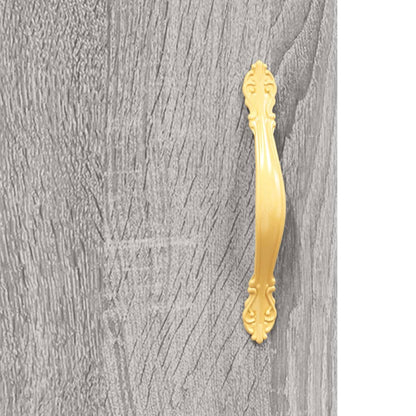 Skříň Highboard Šedá Sonoma 69,5 X 31 X 115 Cm Kompozitní Dřevo