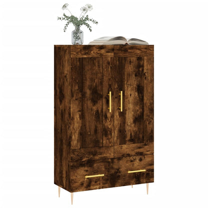 Skříň Highboard 69,5 X 31 X 115 Cm Kompozitní Dřevo