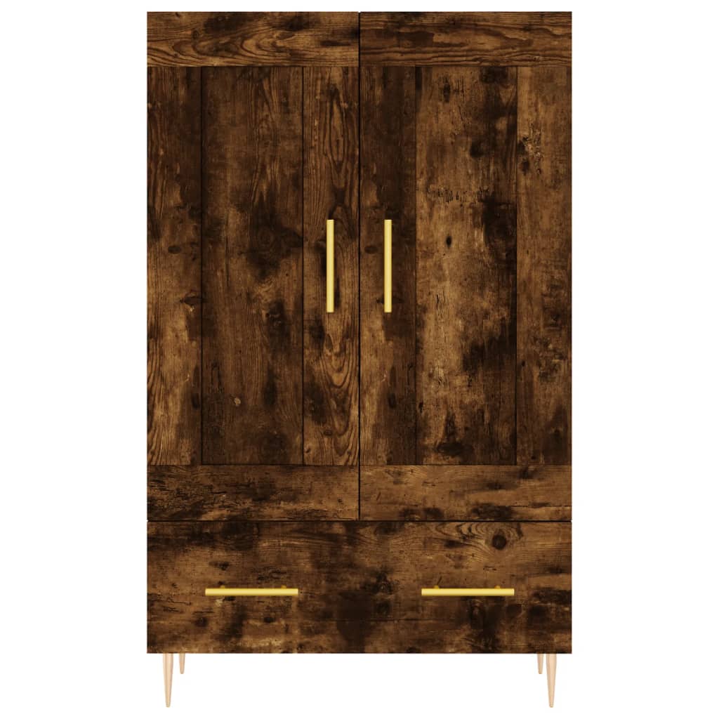 Skříň Highboard 69,5 X 31 X 115 Cm Kompozitní Dřevo