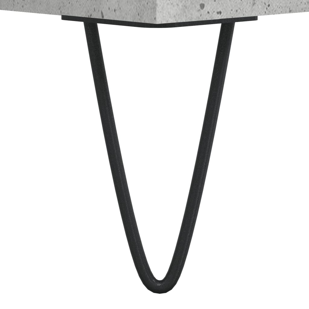 Skříň Highboard Betonově Šedá 69,5X31X115 Cm Kompozitní Dřevo
