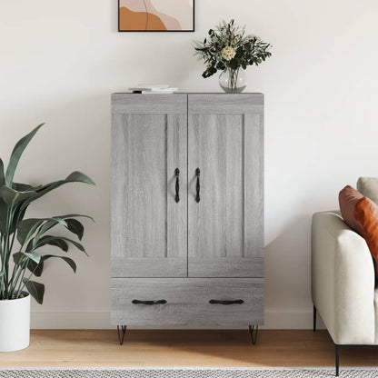Skříň Highboard 69,5 X 31 X 115 Cm Kompozitní Dřevo