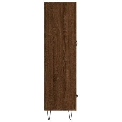 Skříň Highboard 69,5 X 31 X 115 Cm Kompozitní Dřevo