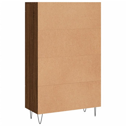 Skříň Highboard 69,5 X 31 X 115 Cm Kompozitní Dřevo