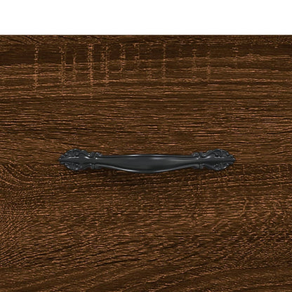 Skříň Highboard 69,5 X 31 X 115 Cm Kompozitní Dřevo