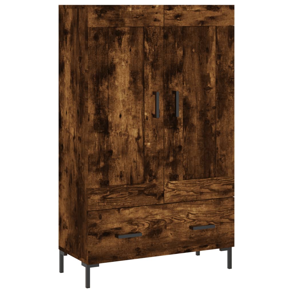 Skříň Highboard 69,5 X 31 X 115 Cm Kompozitní Dřevo