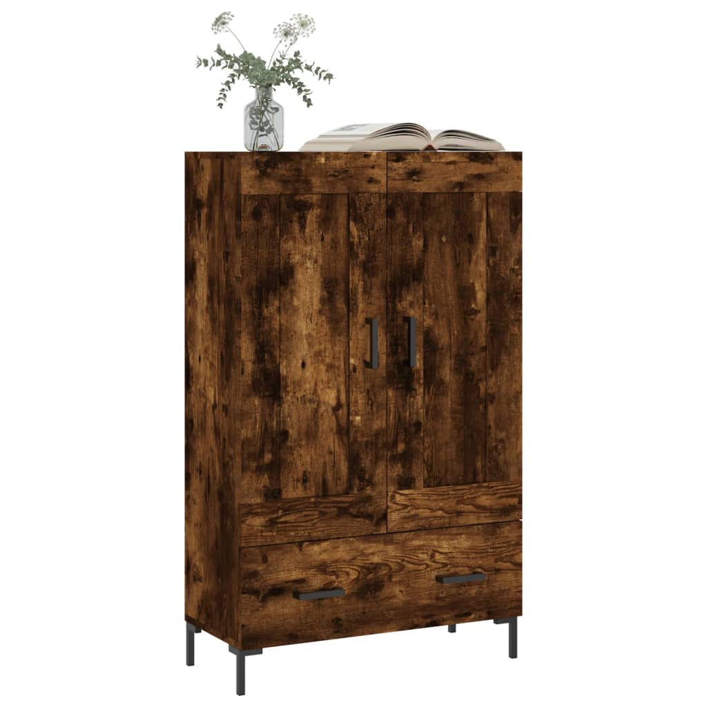 Skříň Highboard 69,5 X 31 X 115 Cm Kompozitní Dřevo