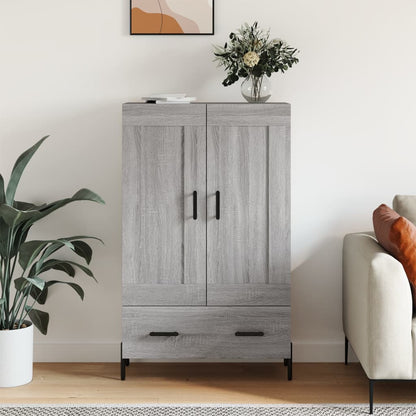 Skříň Highboard 69,5 X 31 X 115 Cm Kompozitní Dřevo