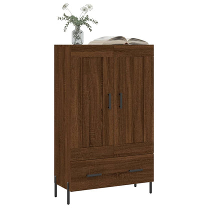 Skříň Highboard 69,5 X 31 X 115 Cm Kompozitní Dřevo