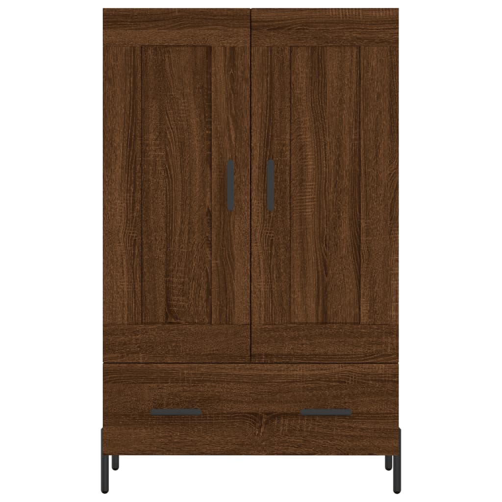 Skříň Highboard 69,5 X 31 X 115 Cm Kompozitní Dřevo