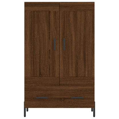 Skříň Highboard 69,5 X 31 X 115 Cm Kompozitní Dřevo
