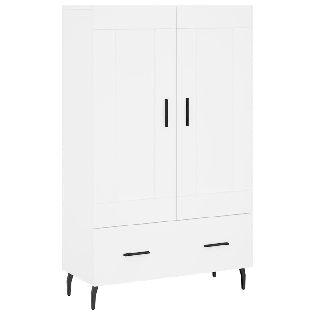 Skříň Highboard 69,5 X 31 X 115 Cm Kompozitní Dřevo