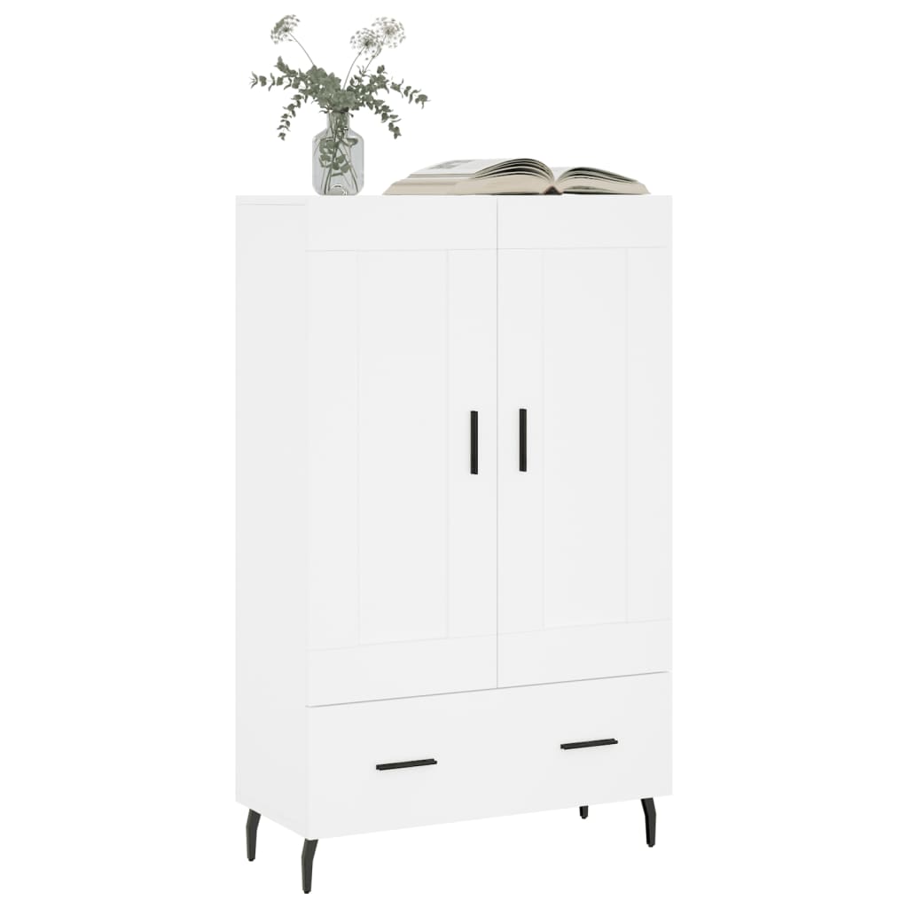 Skříň Highboard 69,5 X 31 X 115 Cm Kompozitní Dřevo