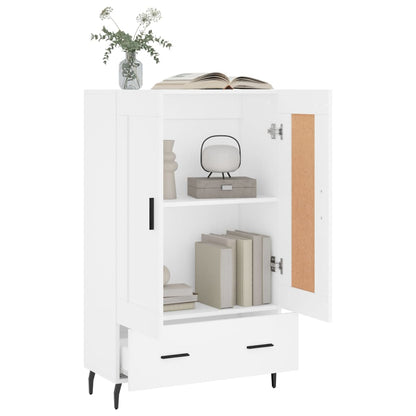 Skříň Highboard 69,5 X 31 X 115 Cm Kompozitní Dřevo