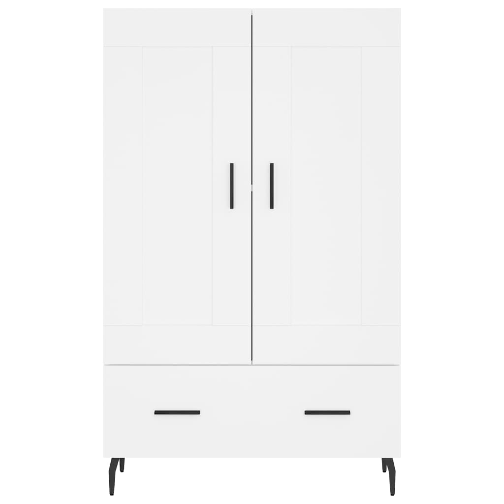 Skříň Highboard 69,5 X 31 X 115 Cm Kompozitní Dřevo