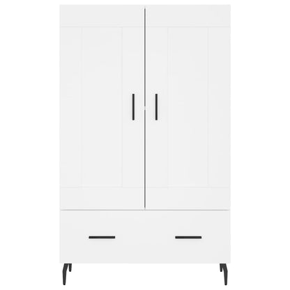 Skříň Highboard 69,5 X 31 X 115 Cm Kompozitní Dřevo