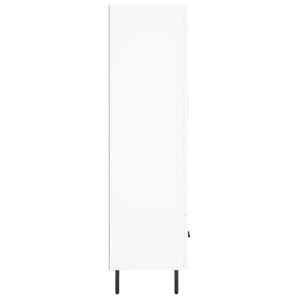 Skříň Highboard 69,5 X 31 X 115 Cm Kompozitní Dřevo