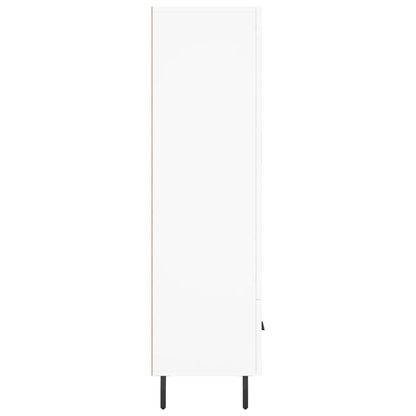 Skříň Highboard 69,5 X 31 X 115 Cm Kompozitní Dřevo