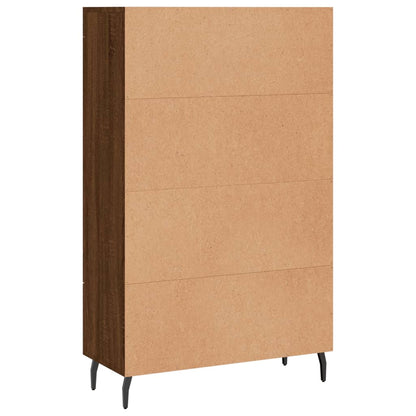 Skříň Highboard 69,5 X 31 X 115 Cm Kompozitní Dřevo