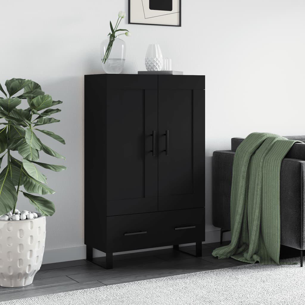 Skříň Highboard 69,5 X 31 X 115 Cm Kompozitní Dřevo