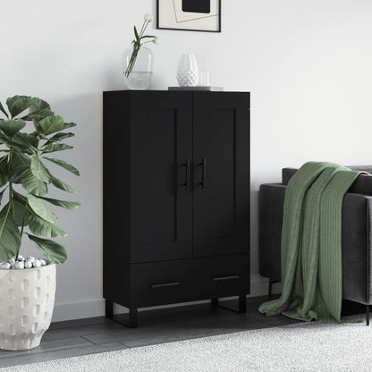 Skříň Highboard 69,5 X 31 X 115 Cm Kompozitní Dřevo