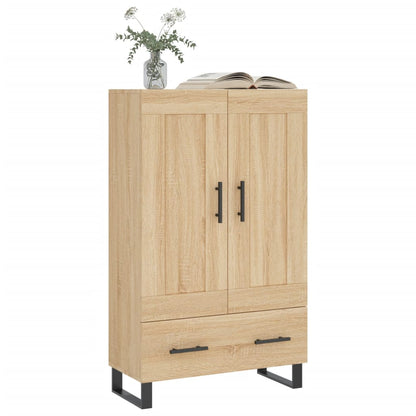 Skříň Highboard 69,5 X 31 X 115 Cm Kompozitní Dřevo