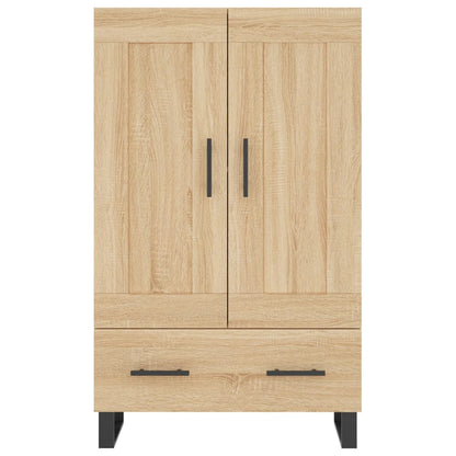Skříň Highboard 69,5 X 31 X 115 Cm Kompozitní Dřevo