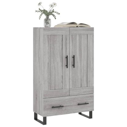 Skříň Highboard Šedá Sonoma 69,5 X 31 X 115 Cm Kompozitní Dřevo