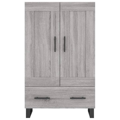 Skříň Highboard Šedá Sonoma 69,5 X 31 X 115 Cm Kompozitní Dřevo
