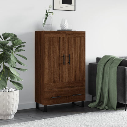 Skříň Highboard 69,5 X 31 X 115 Cm Kompozitní Dřevo