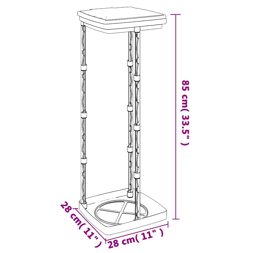 Stojany Na Odpadkové Pytle 2 Ks Černé A Modré Pp