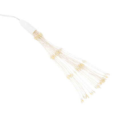 Vánoční Hvězdicové Světlo 140 Studeně Bílých Led Diod 17 Cm