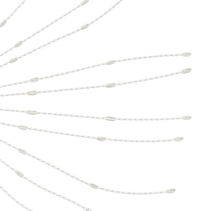 Vánoční Hvězdicová Světla 4 Ks 140 Modrých Led Diod 17 Cm