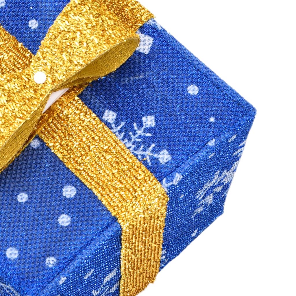 Svítící Vánoční Dárky 3 Ks 64 Teple Bílých Led