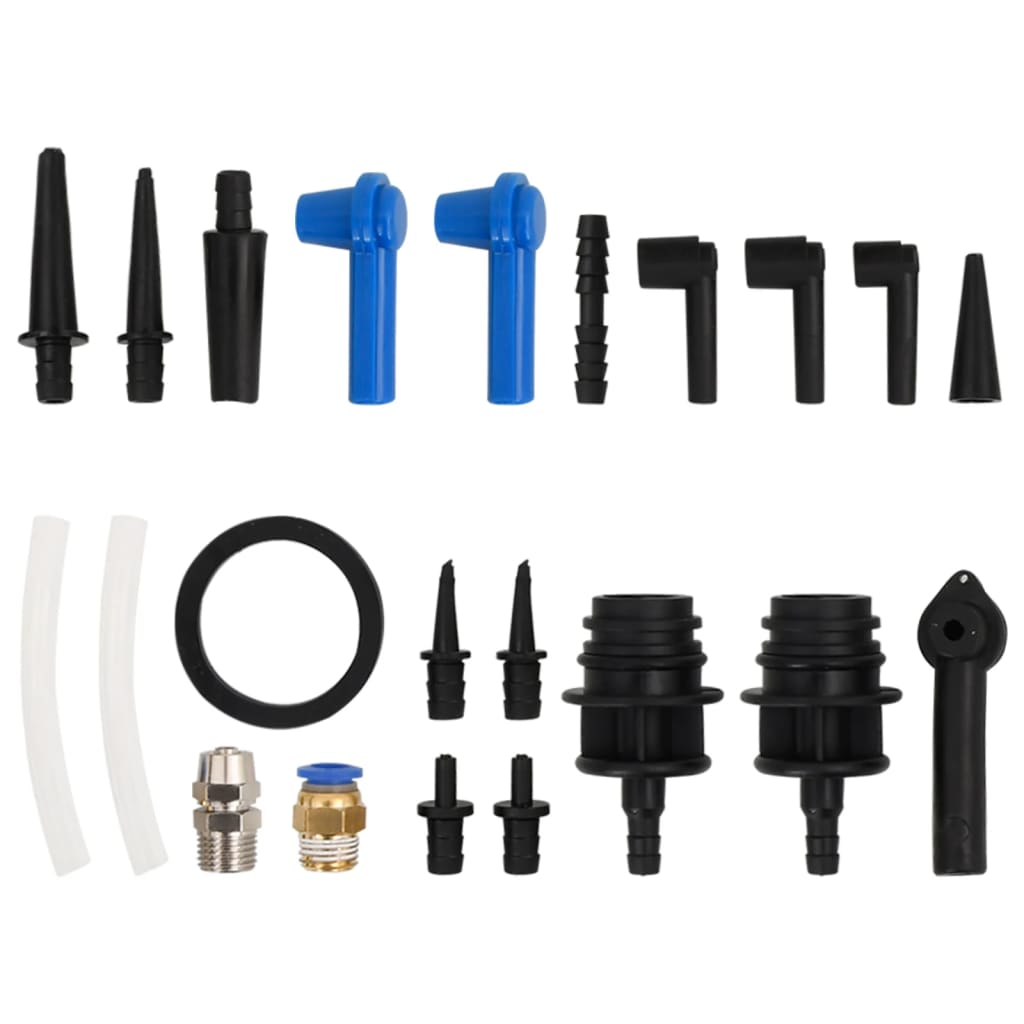 Sada K Odvzdušnění Brzd Bílá A Černá 3 L