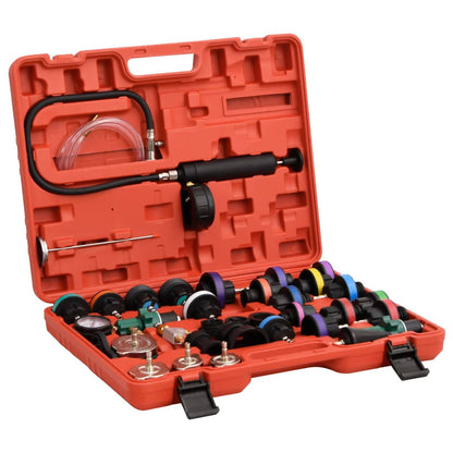 Tester Tlaku Chladicího Systému Červený 52 X 40,5 X 9,5 Cm