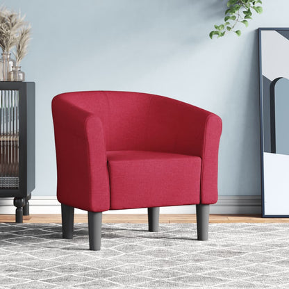 Klubové Křeslo S Podnožkou Modré Textil