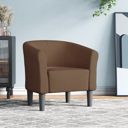 Klubové Křeslo S Podnožkou Modré Textil