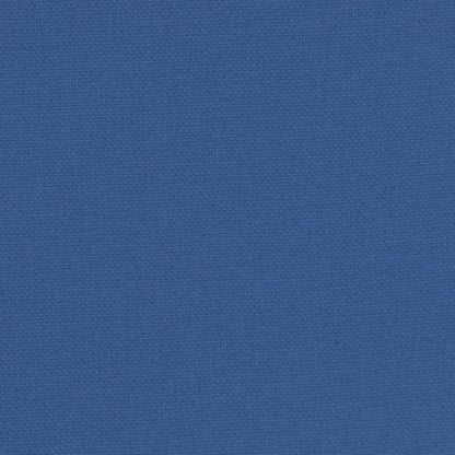 Klubové Křeslo S Podnožkou Modré Textil