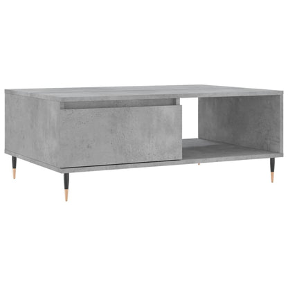 Konferenční Stolek Betonově Šedý 90X60X35 Cm Kompozitní Dřevo