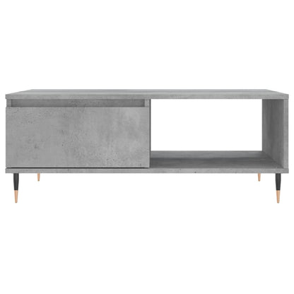 Konferenční Stolek Betonově Šedý 90X60X35 Cm Kompozitní Dřevo