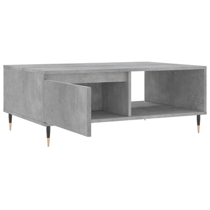 Konferenční Stolek Betonově Šedý 90X60X35 Cm Kompozitní Dřevo