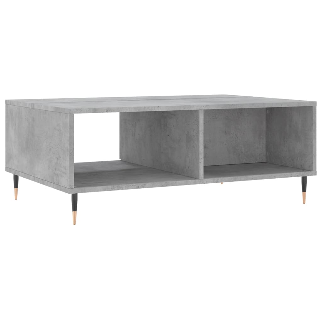 Konferenční Stolek Betonově Šedý 90X60X35 Cm Kompozitní Dřevo