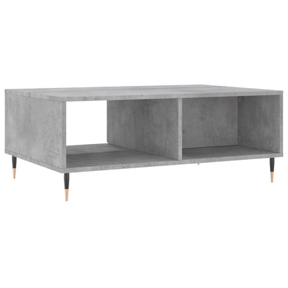 Konferenční Stolek Betonově Šedý 90X60X35 Cm Kompozitní Dřevo