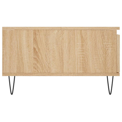 Konferenční Stolek 90 X 60 X 35 Cm Kompozitní Dřevo