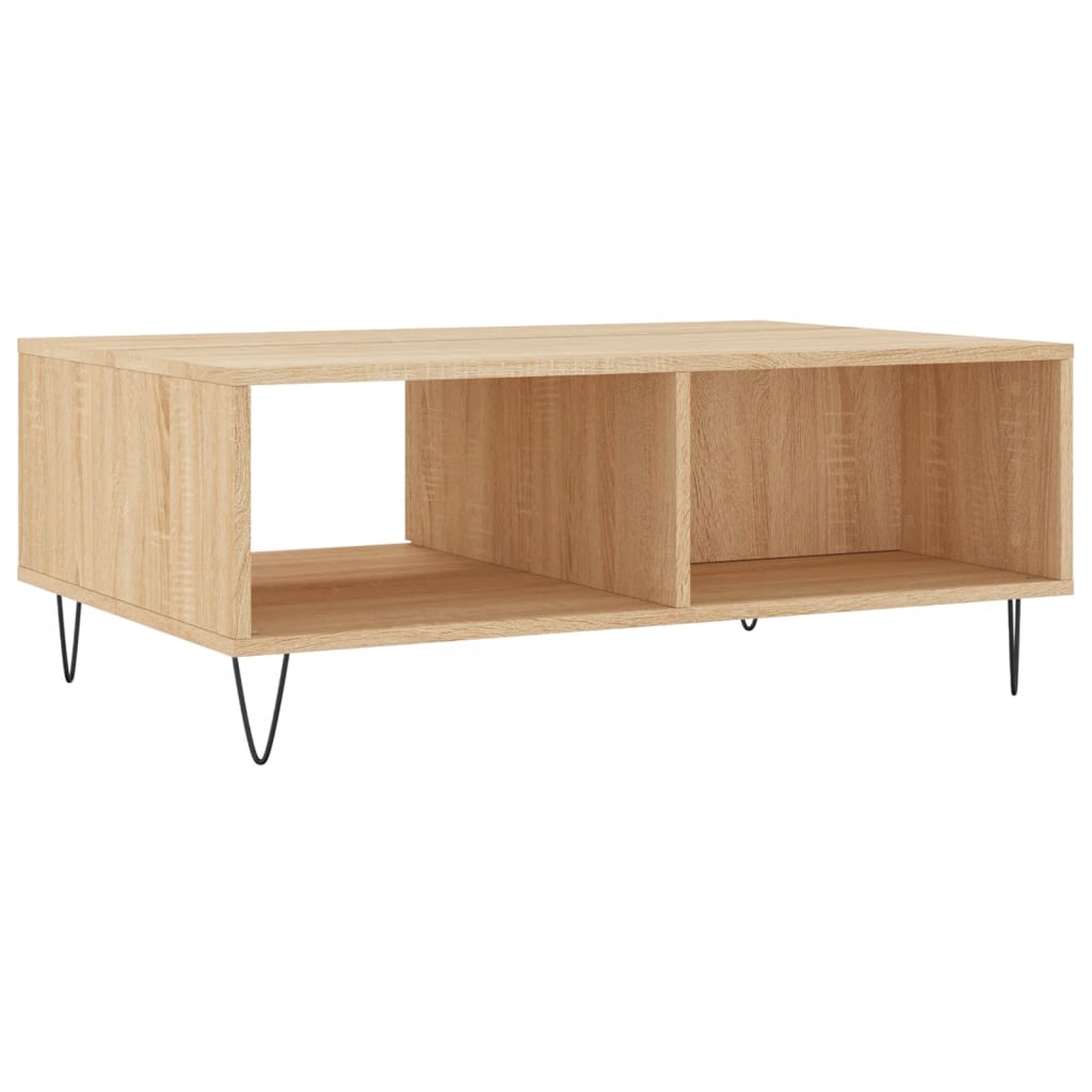 Konferenční Stolek 90 X 60 X 35 Cm Kompozitní Dřevo