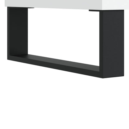 Konferenční Stolek Bílý 90 X 60 X 35 Cm Kompozitní Dřevo