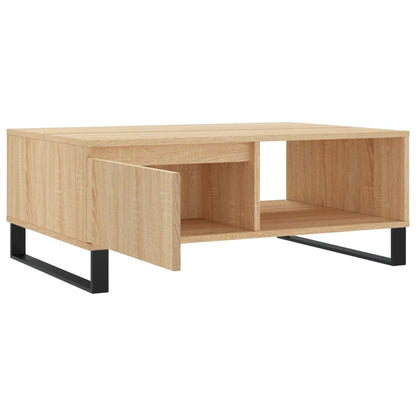 Konferenční Stolek Dub Sonoma 90 X 60 X 35 Cm Kompozitní Dřevo