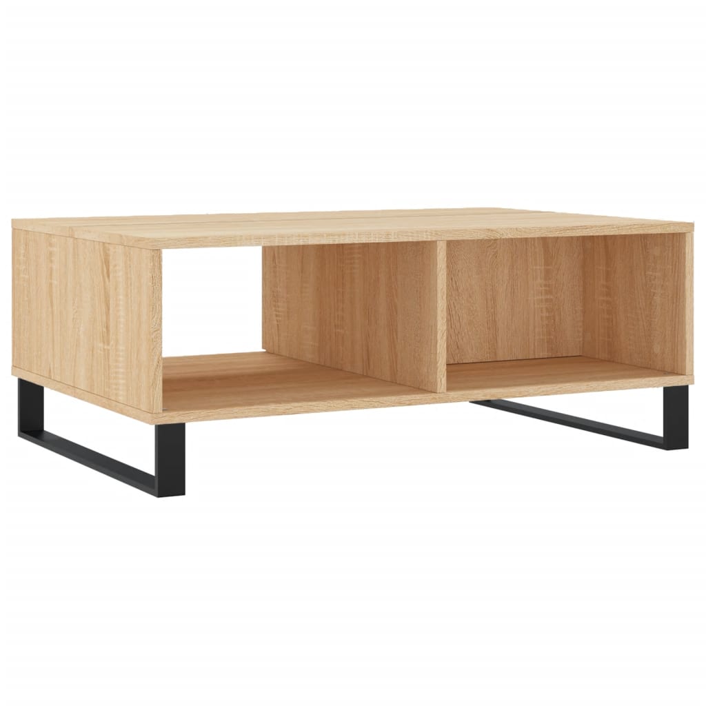 Konferenční Stolek Dub Sonoma 90 X 60 X 35 Cm Kompozitní Dřevo