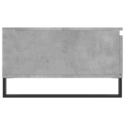 Konferenční Stolek Betonově Šedý 90X60X35 Cm Kompozitní Dřevo