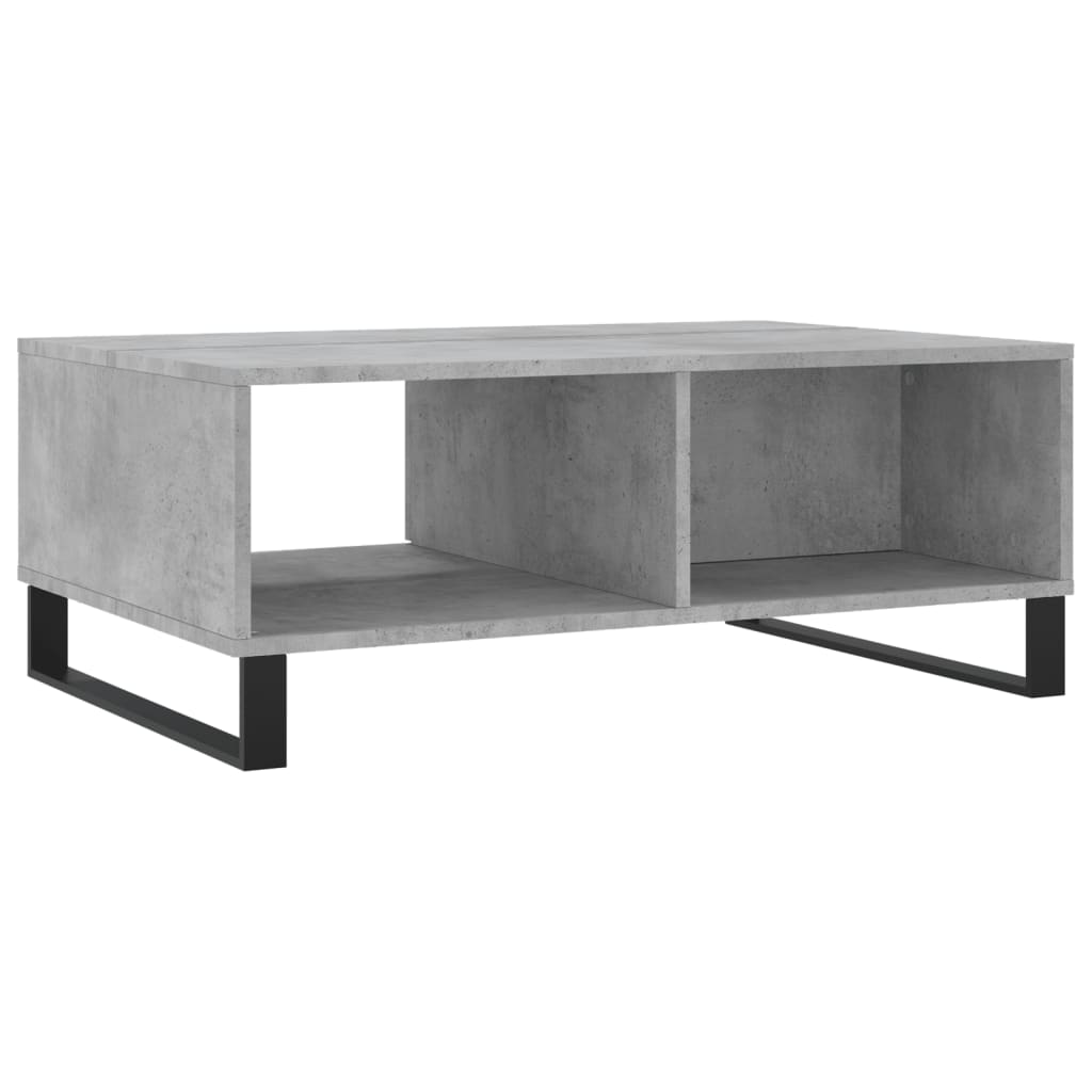 Konferenční Stolek Betonově Šedý 90X60X35 Cm Kompozitní Dřevo